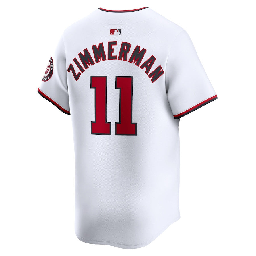 Ryan Zimmerman 11 Washington Nationals Home Limited Player Men Jersey - White