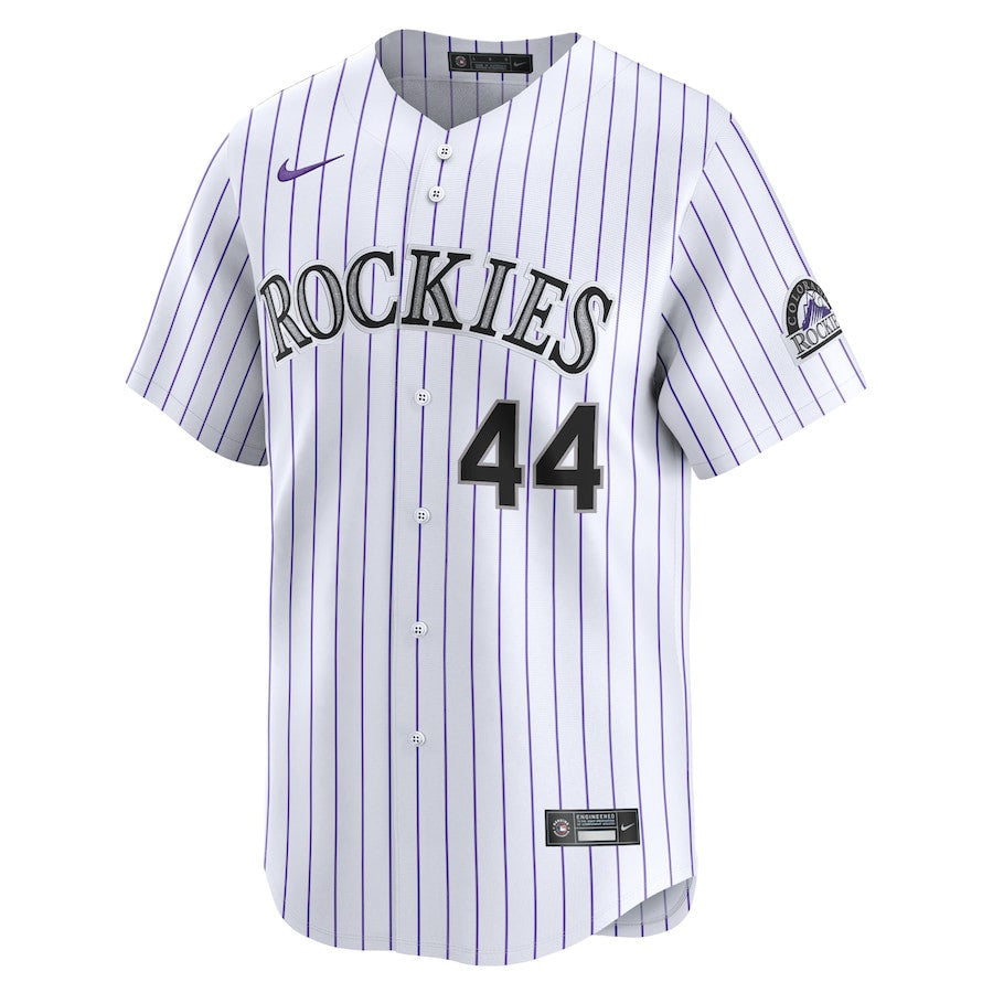 Elehuris Montero 44 Colorado Rockies Home Limited Player Men Jersey - White