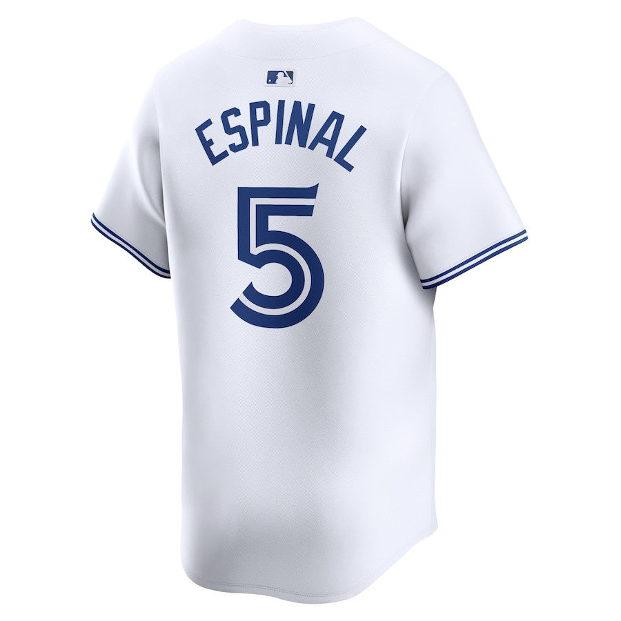 Santiago Espinal 5 Toronto Blue Jays Home Limited Player Men Jersey - White