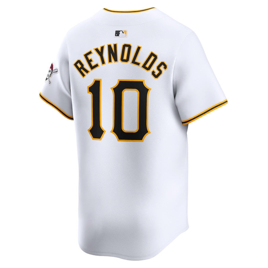 Bryan Reynolds 10 Pittsburgh Pirates Home Limited Player Men Jersey - White