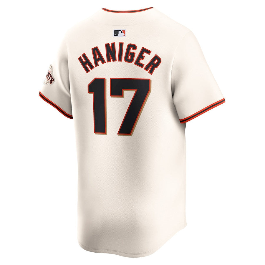 Mitch Haniger 17 San Francisco Giants Home Limited Player Men Jersey - Cream