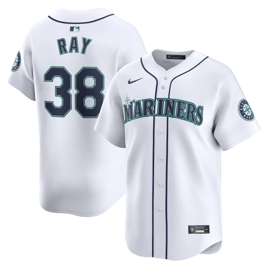 Robbie Ray 38 Seattle Mariners Home Limited Player Men Jersey - White