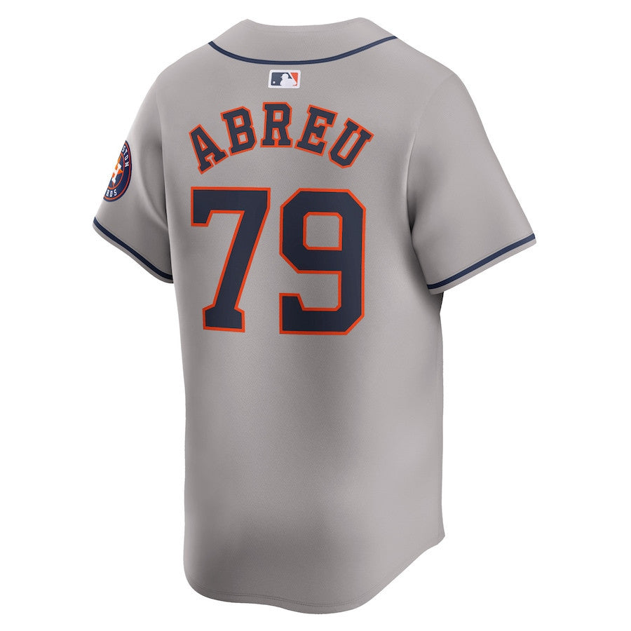 Jose Abreu 79 Houston Astros Away Limited Player Men Jersey - Gray