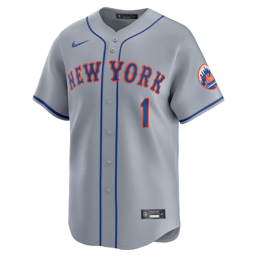 Jeff McNeil 1 New York Mets Away Limited Player Men Jersey - Gray