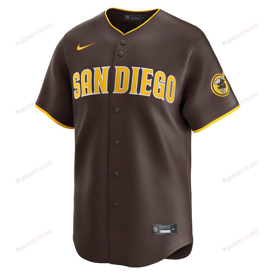 Yu Darvish 11 San Diego Padres Away Limited Player Men Jersey - Brown