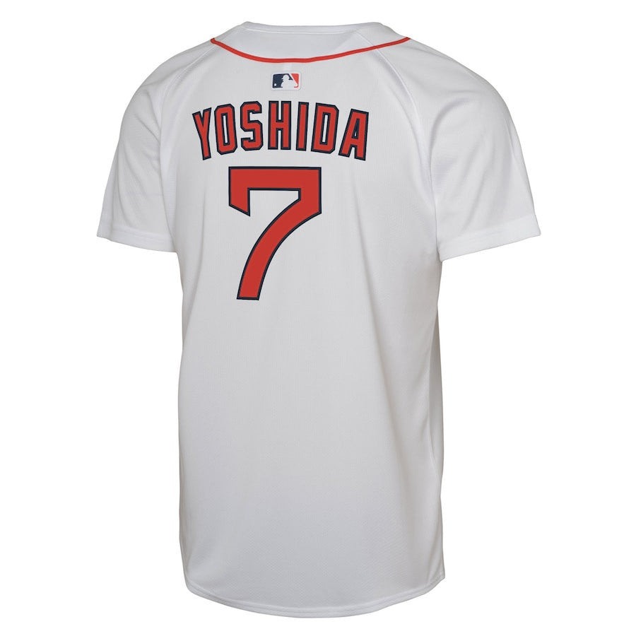 Masataka Yoshida 7 Boston Red Sox Home YOUTH Player Jersey - White