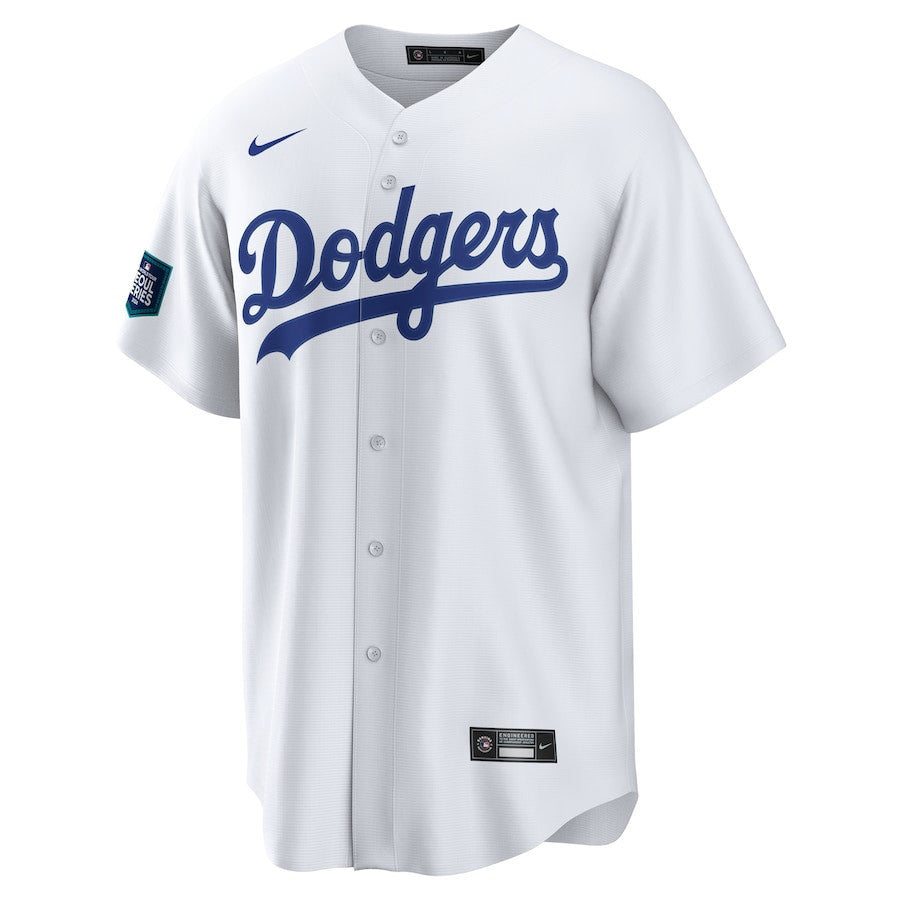 Shohei Ohtani 17 Los Angeles Dodgers 2024 MLB World Tour Seoul Series Home Player Men Jersey - White