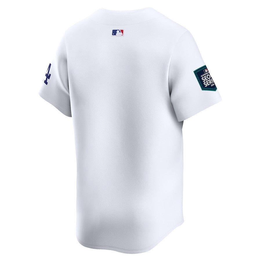 Los Angeles Dodgers 2024 MLB World Tour Seoul Series Home Player Men Jersey - White