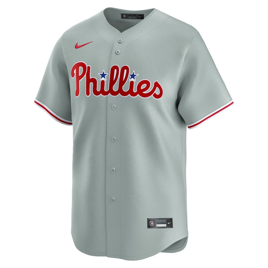 Bryce Harper 3 Philadelphia Phillies Away Limited Player Men Jersey - Gray