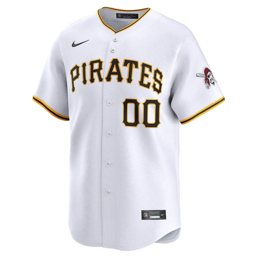 Pittsburgh Pirates Home Limited Custom YOUTH Jersey - White