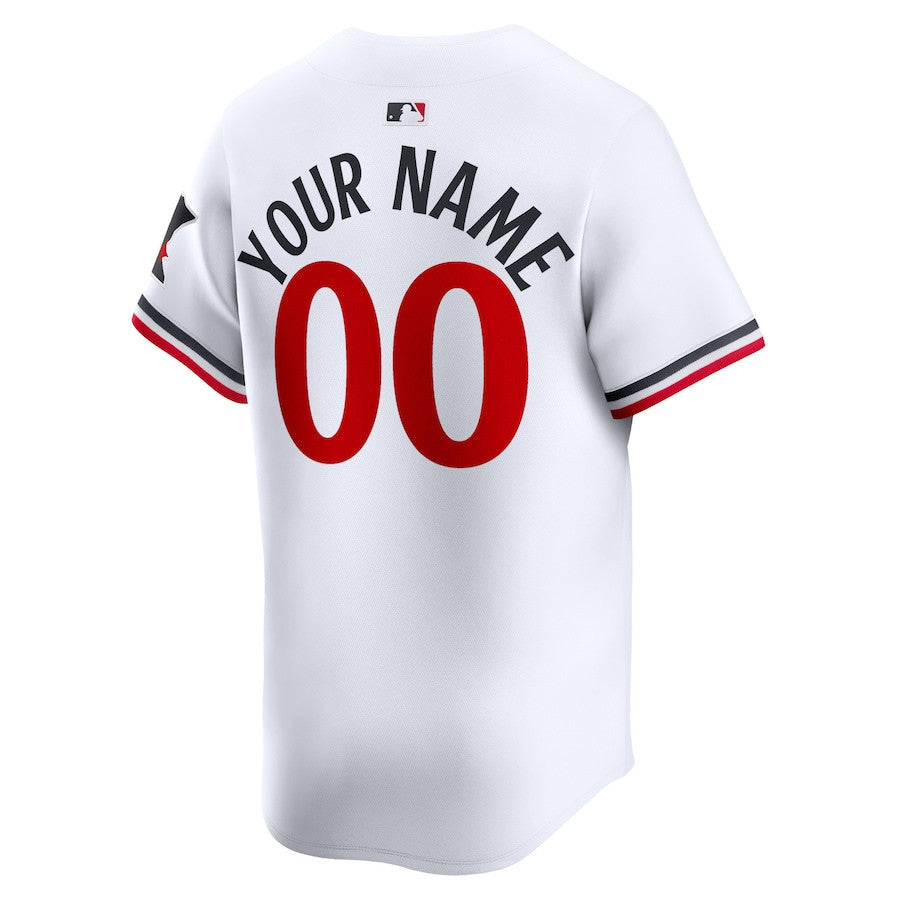 Minnesota Twins Home Limited Custom YOUTH Jersey - White