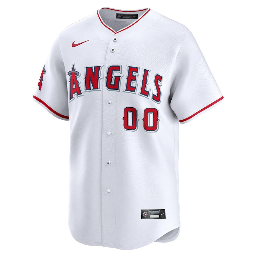 Los Angeles Angels Home Limited Custom YOUTH Jersey - White