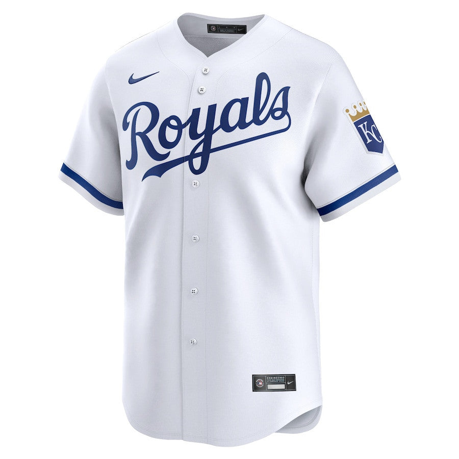 Kansas City Royals Home Limited YOUTH Jersey - White