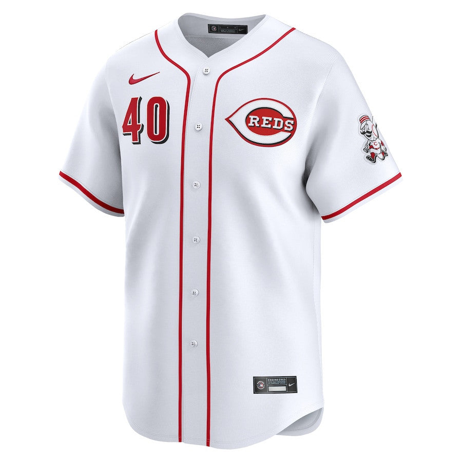 Nick Lodolo 40 Cincinnati Reds Home Limited Men Jersey - White