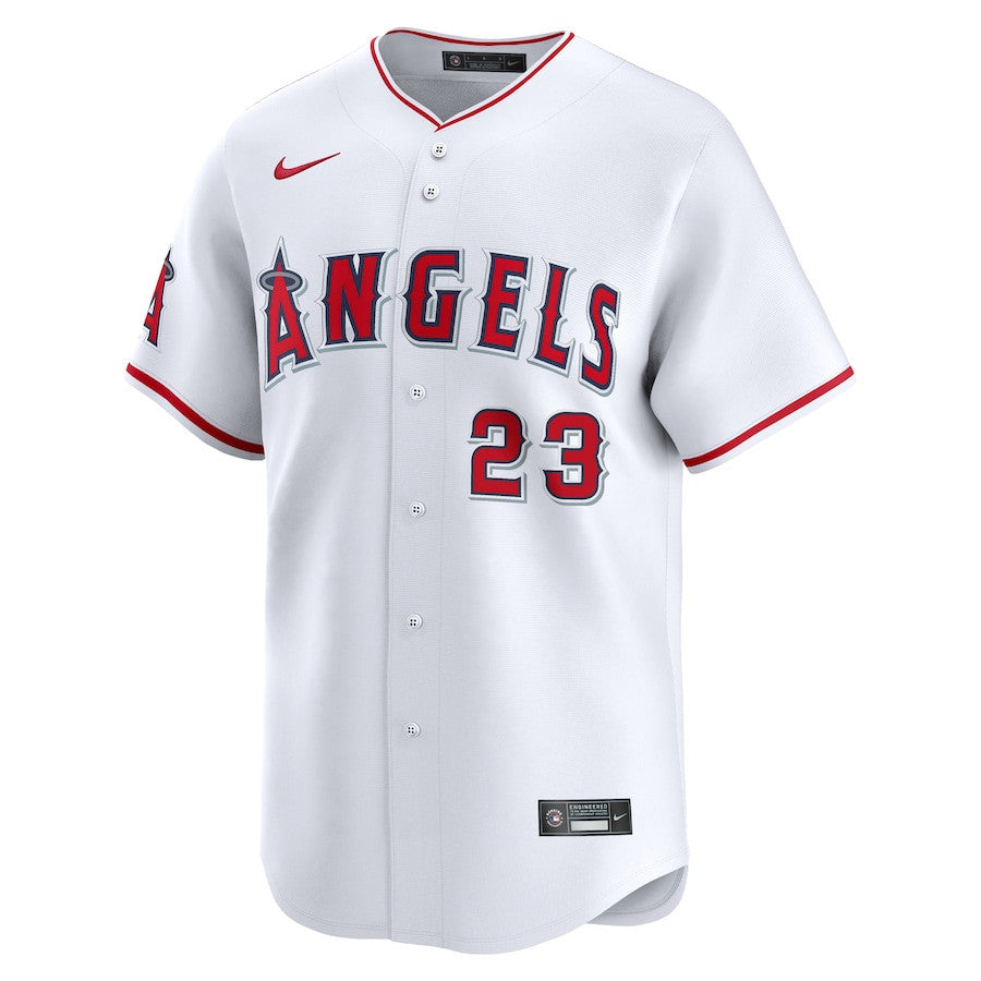 Brandon Drury 23 Los Angeles Angels Home Limited Men Jersey - White