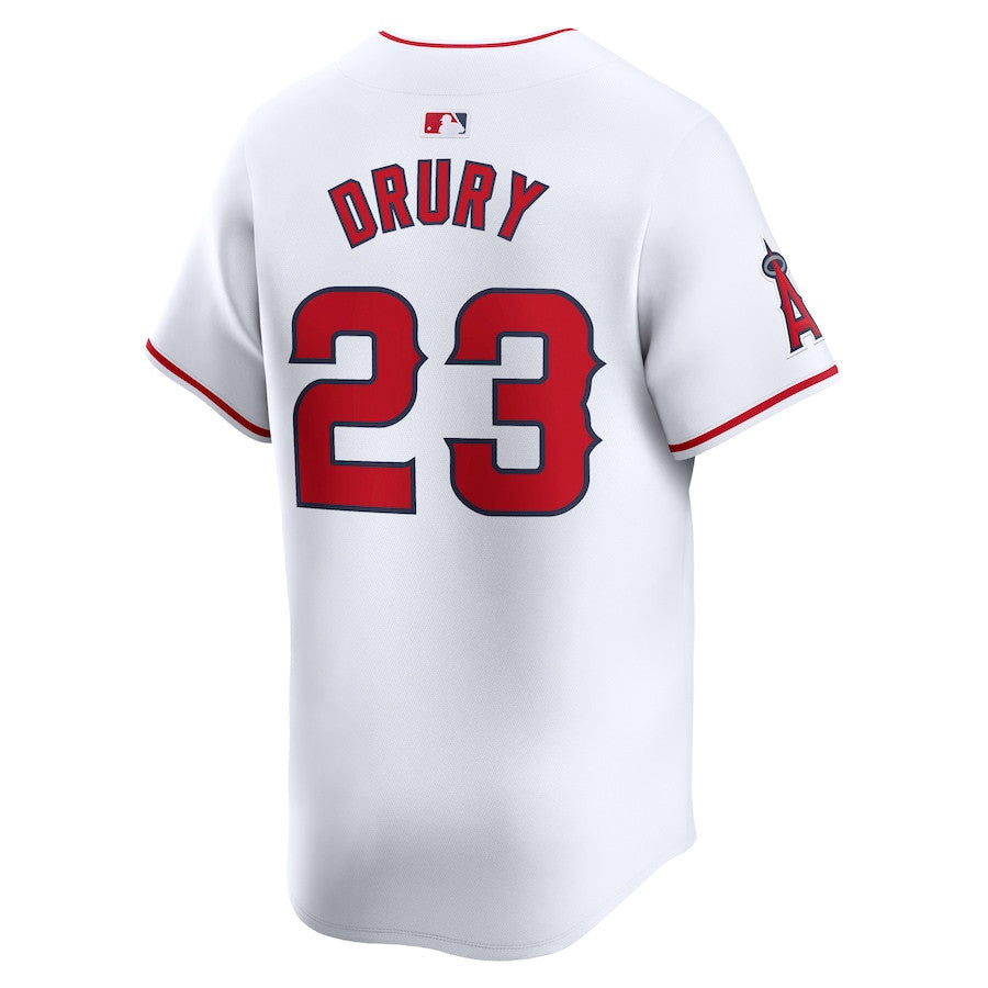 Brandon Drury 23 Los Angeles Angels Home Limited Men Jersey - White