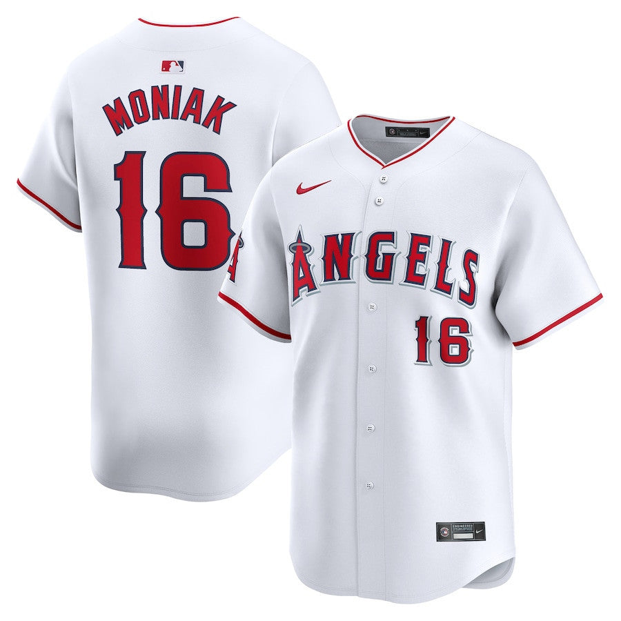 Mickey Moniak 16 Los Angeles Angels Home Limited Men Jersey - White