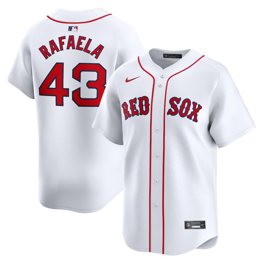 Ceddanne Rafaela 43 Boston Red Sox Home Limited Men Jersey - White