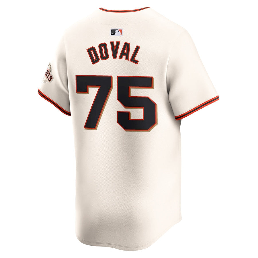 Camilo Doval 75 San Francisco Giants Home Limited Men Jersey - Cream