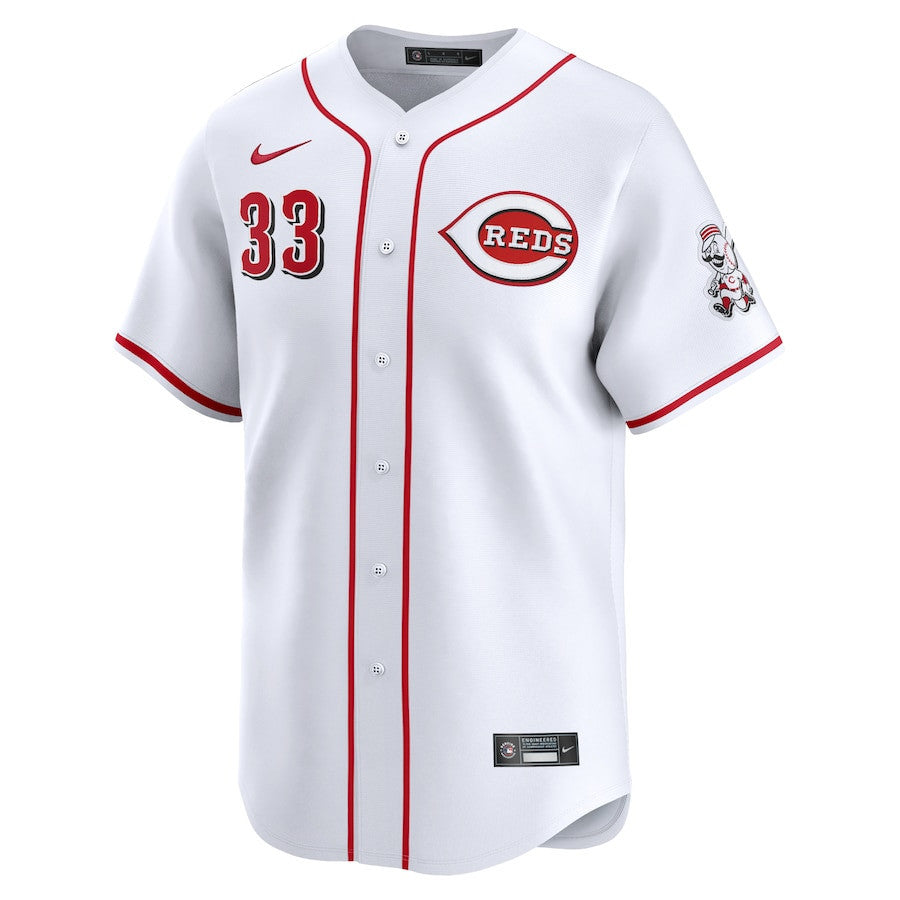 Christian Encarnacion-Strand 33 Cincinnati Reds Home Limited Men Jersey - White