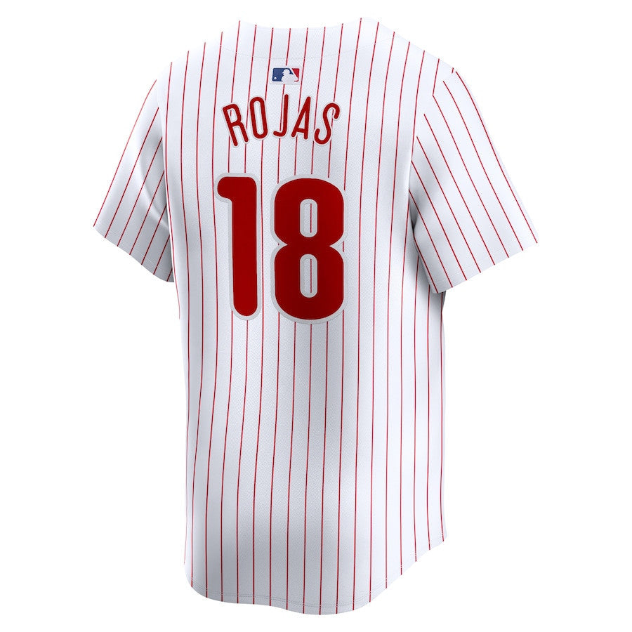 Johan Rojas 18 Philadelphia Phillies Home Limited Player Men Jersey - White