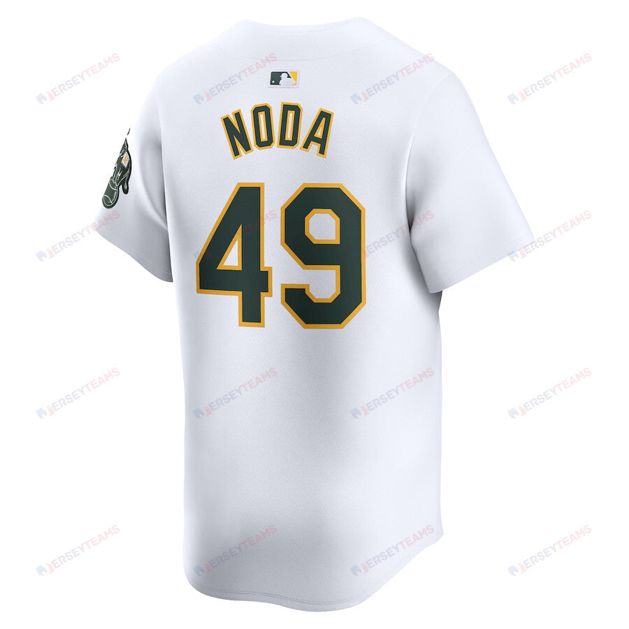 Ryan Noda 49 Oakland Athletics Home Limited Player Men Jersey - White