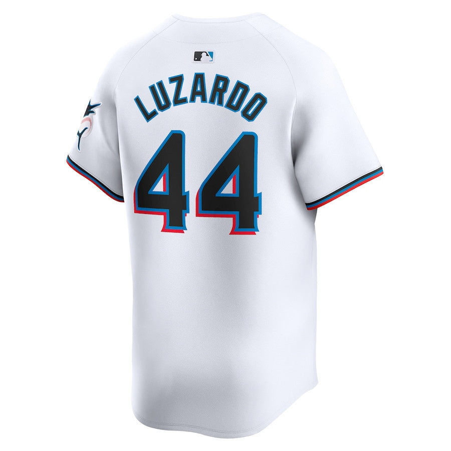 Jesus Luzardo 44 Miami Marlins Home Limited Player Men Jersey - White