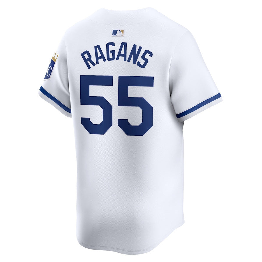 Cole Ragans 55 Kansas City Royals Home Limited Player Men Jersey - White