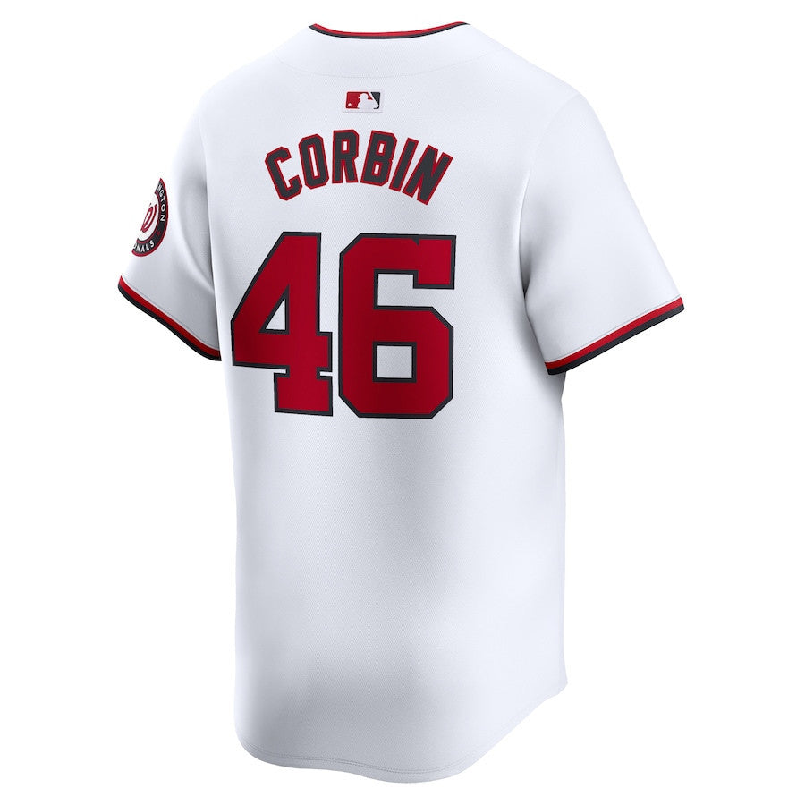 Patrick Corbin 46 Washington Nationals Home Limited Player Men Jersey - White