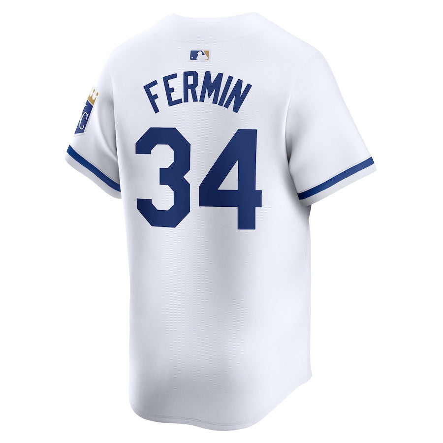 Freddy Fermin 34 Kansas City Royals Home Limited Player Men Jersey - White
