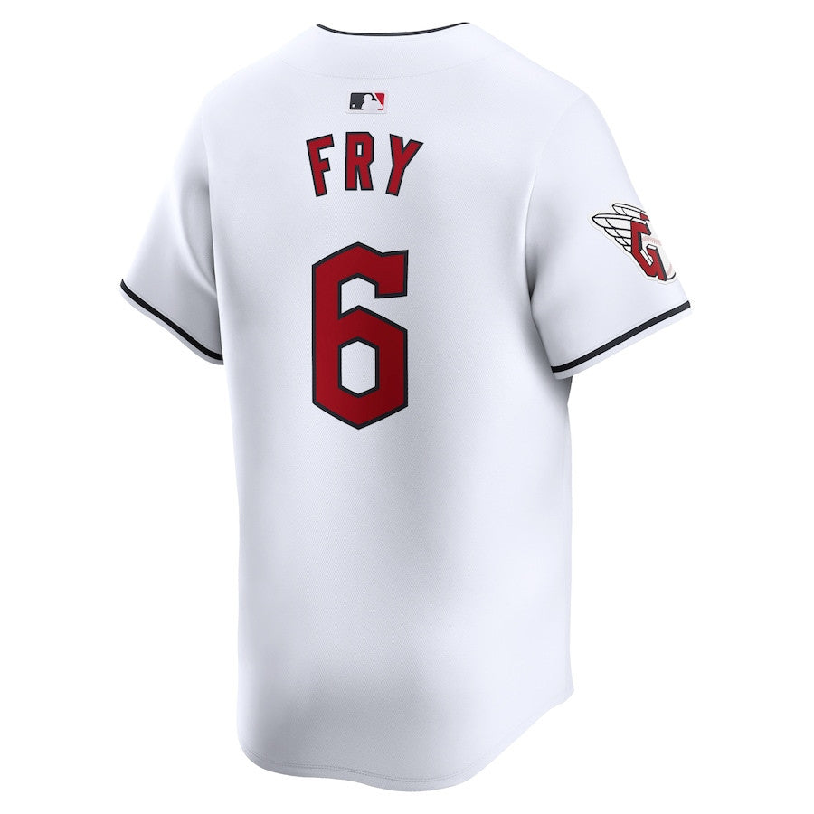 David Fry 6 Cleveland Guardians Home Limited Player Men Jersey - White