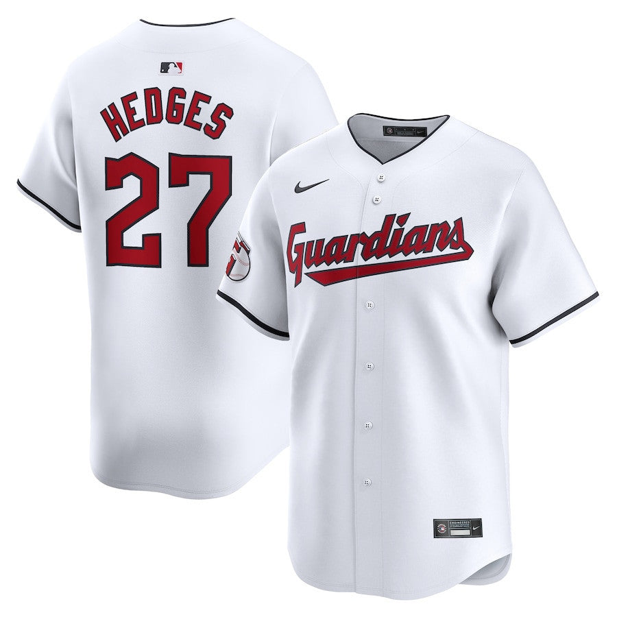 Austin Hedges 27 Cleveland Guardians Home Limited Player Men Jersey - White