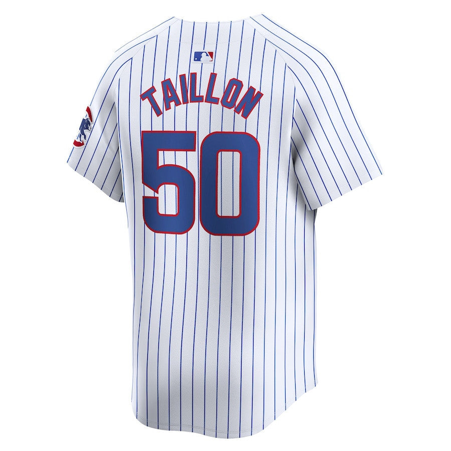 Jameson Taillon 50 Chicago Cubs Home Limited Player Men Jersey - White