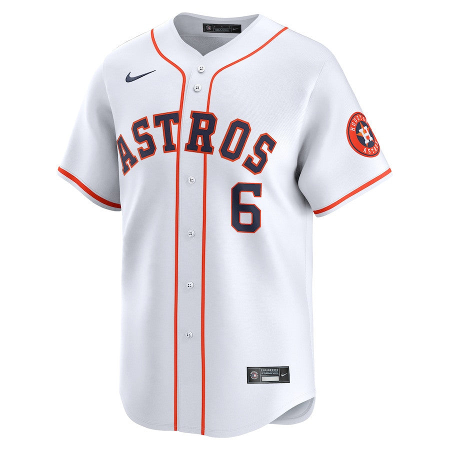 Jake Meyers 6 Houston Astros Home Limited Player Men Jersey - White