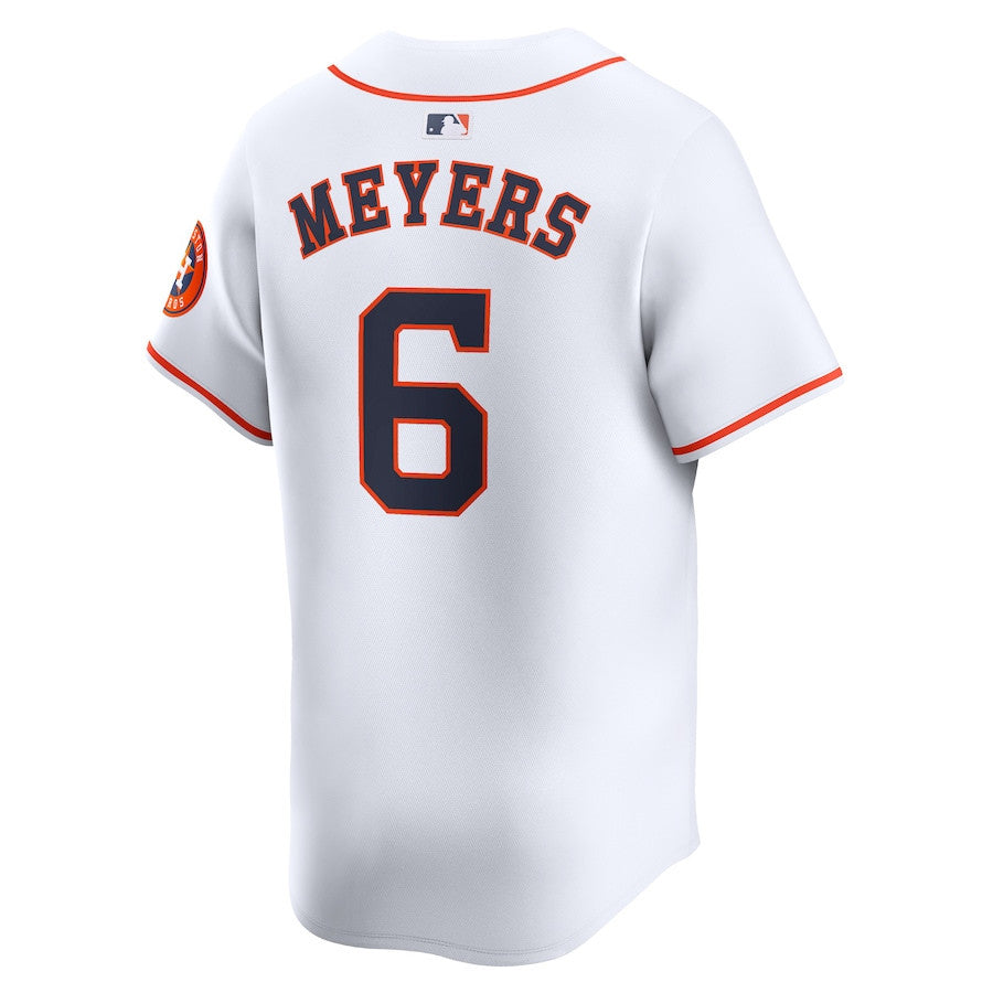 Jake Meyers 6 Houston Astros Home Limited Player Men Jersey - White