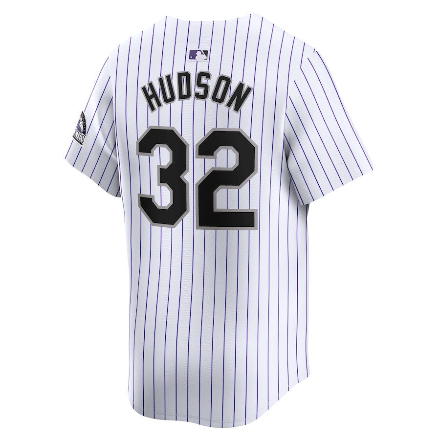 Dakota Hudson 32 Colorado Rockies Home Limited Player Men Jersey - White