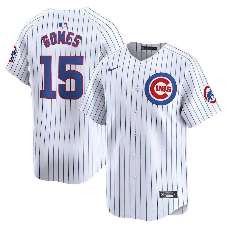 Yan Gomes 15 Chicago Cubs Home Limited Player Men Jersey - White