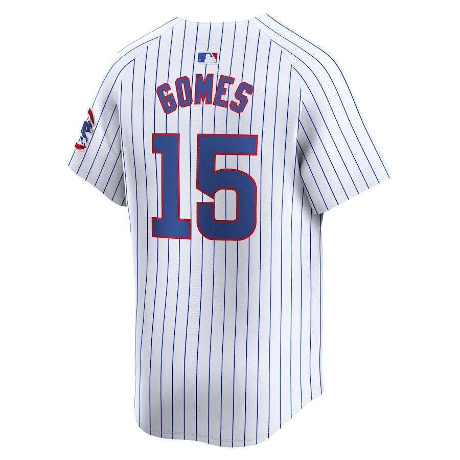 Yan Gomes 15 Chicago Cubs Home Limited Player Men Jersey - White