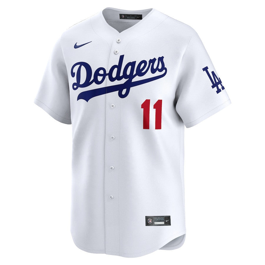 Miguel Rojas 11 Los Angeles Dodgers Home Limited Player Men Jersey - White