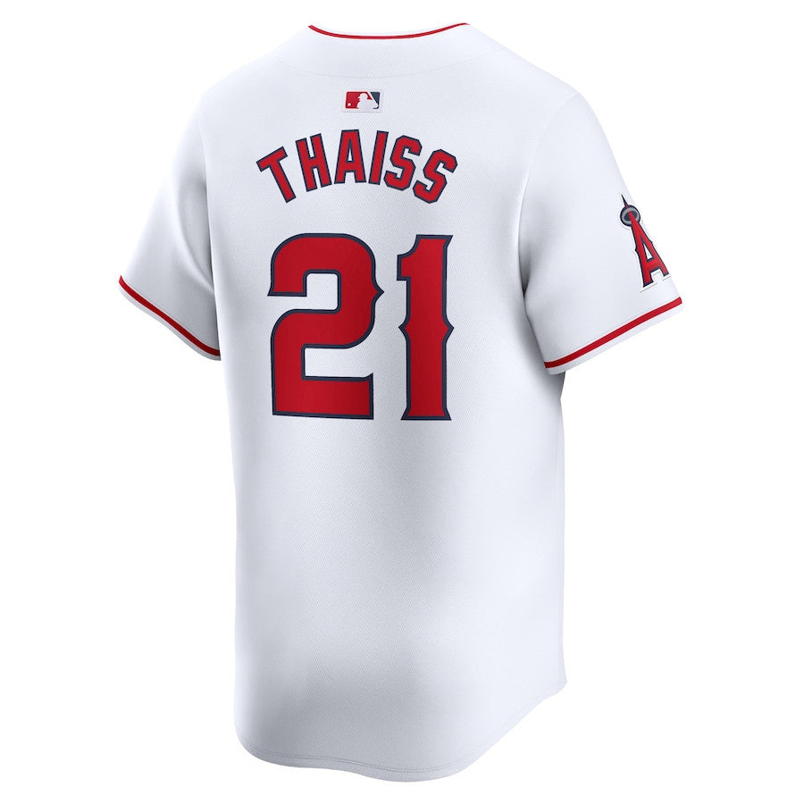 Matt Thaiss 21 Los Angeles Angels Home Limited Player Men Jersey - White