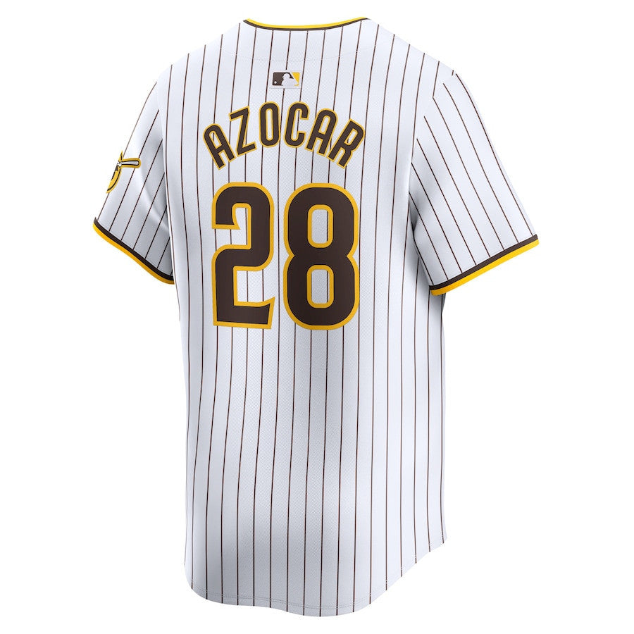 Jose Azocar 28 San Diego Padres Home Limited Player Men Jersey - White