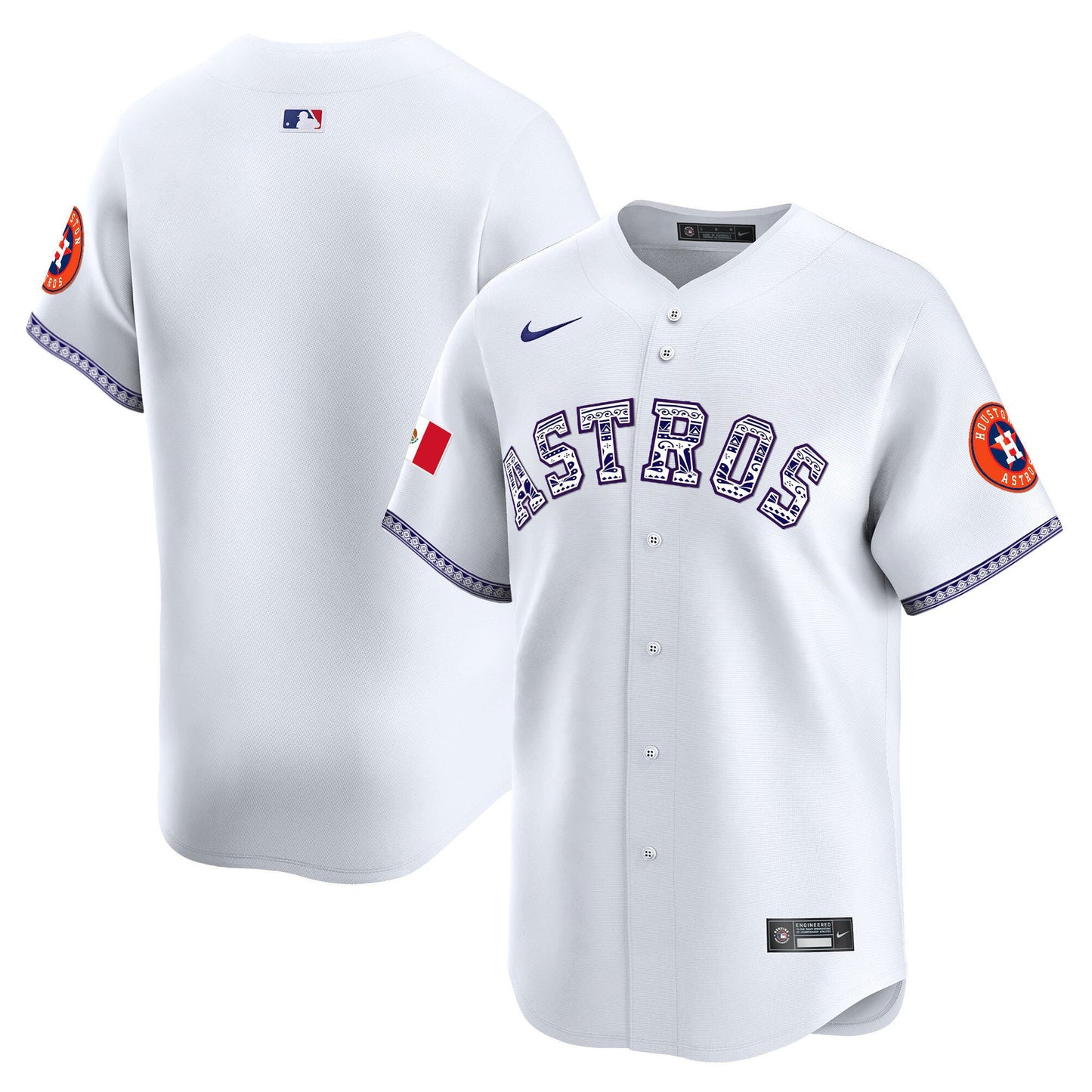 Houston Astros Mexico Men Jersey - White