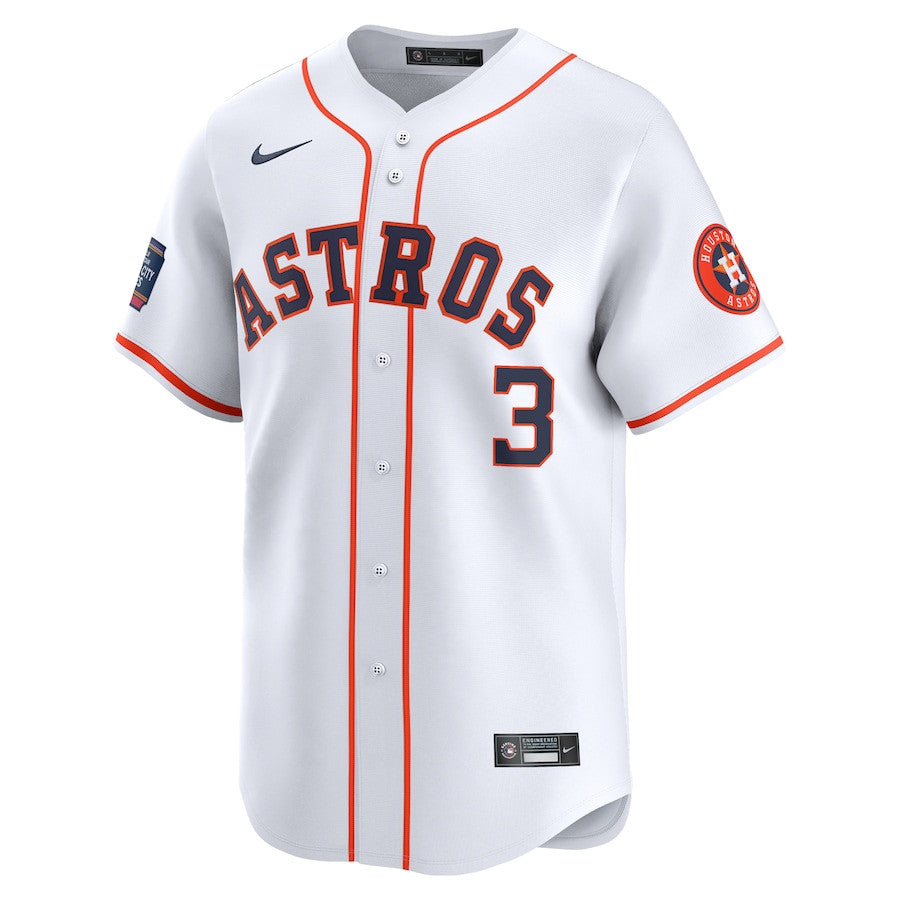Jeremy Peña 3 Houston Astros 2024 MLB World Tour Mexico City Series Home Limited Jersey - White