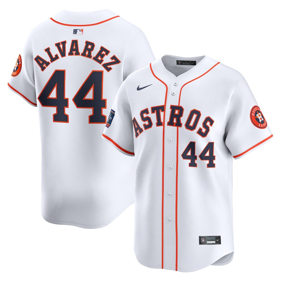 Yordan Alvarez 44 Houston Astros 2024 MLB World Tour Mexico City Series Home Limited Jersey - White