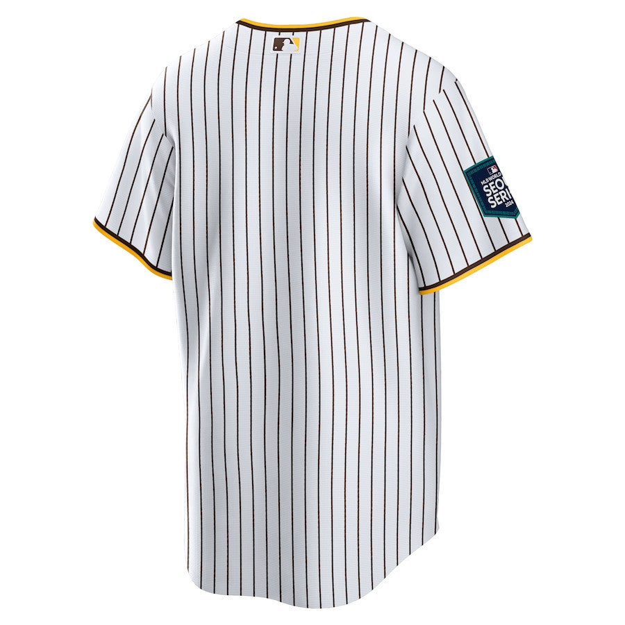 San Diego Padres 2024 MLB World Tour Seoul Series Home Jersey - White