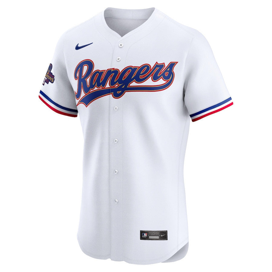 Marcus Semien 2 Texas Rangers 2024 Gold Collection ELITE Player Jersey - White