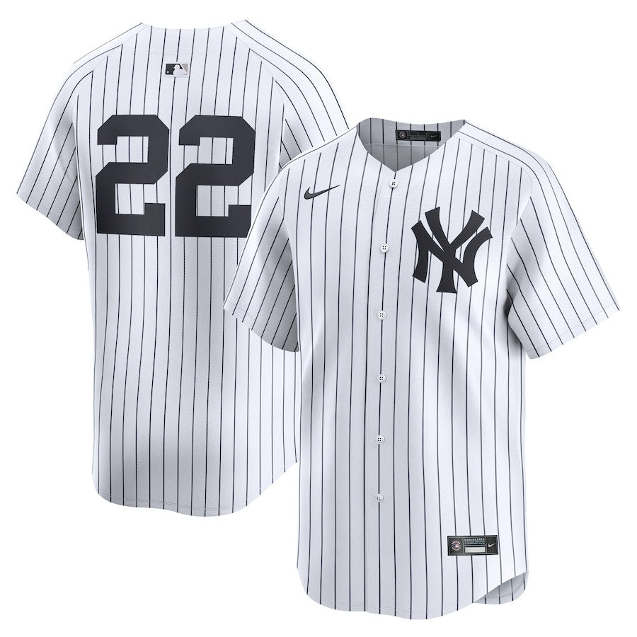 Juan Soto 22 New York Yankees Home Limited Jersey - Men White