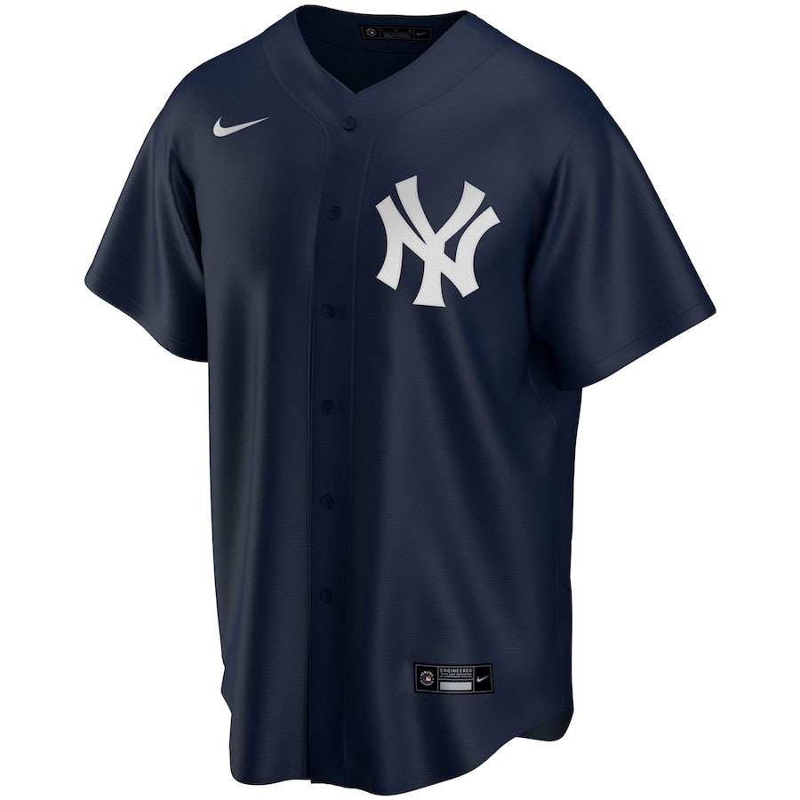 Derek Jeter 2 New York Yankees Alternate Men Jersey - Navy