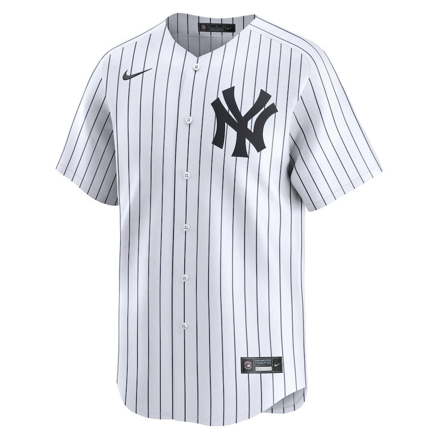 New York Yankees Home Limited Custom Jersey - Men White