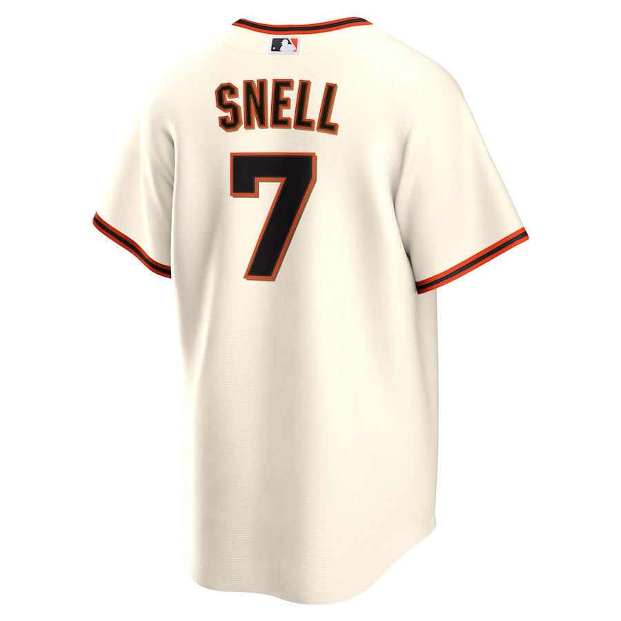 Blake Snell 7 San Francisco Giants Home Men Jersey - Cream